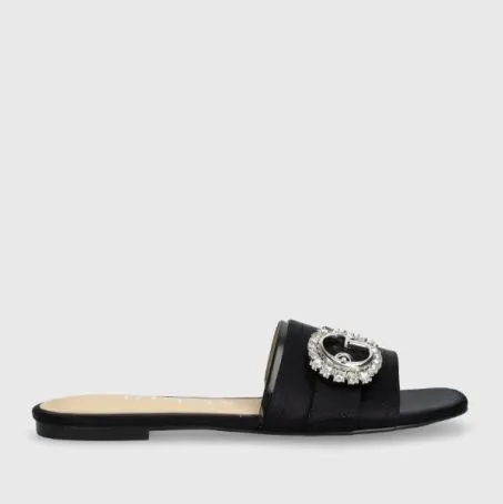 Ciabatte Donna Guess FLJLLYSAT19 Nero