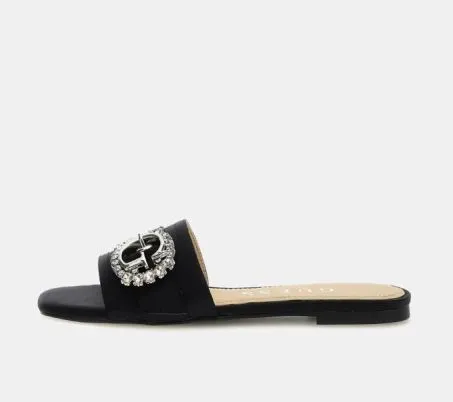 Ciabatte Donna Guess FLJLLYSAT19 Nero
