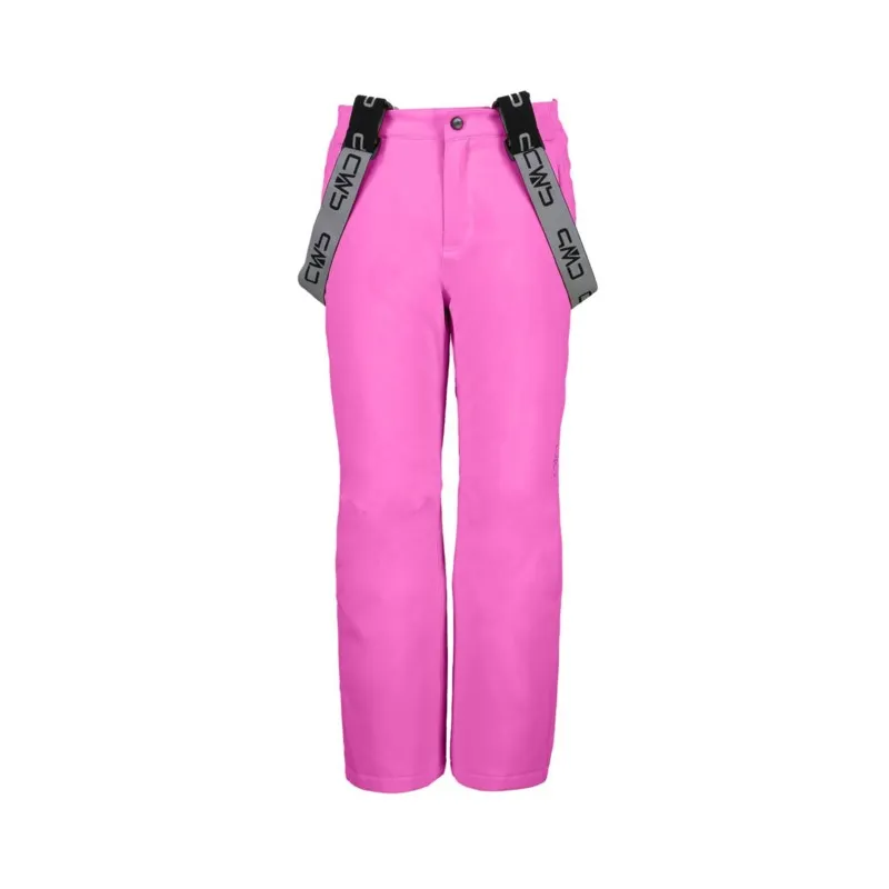 Cmp Ski Salopette Fuxia Fluo Junior