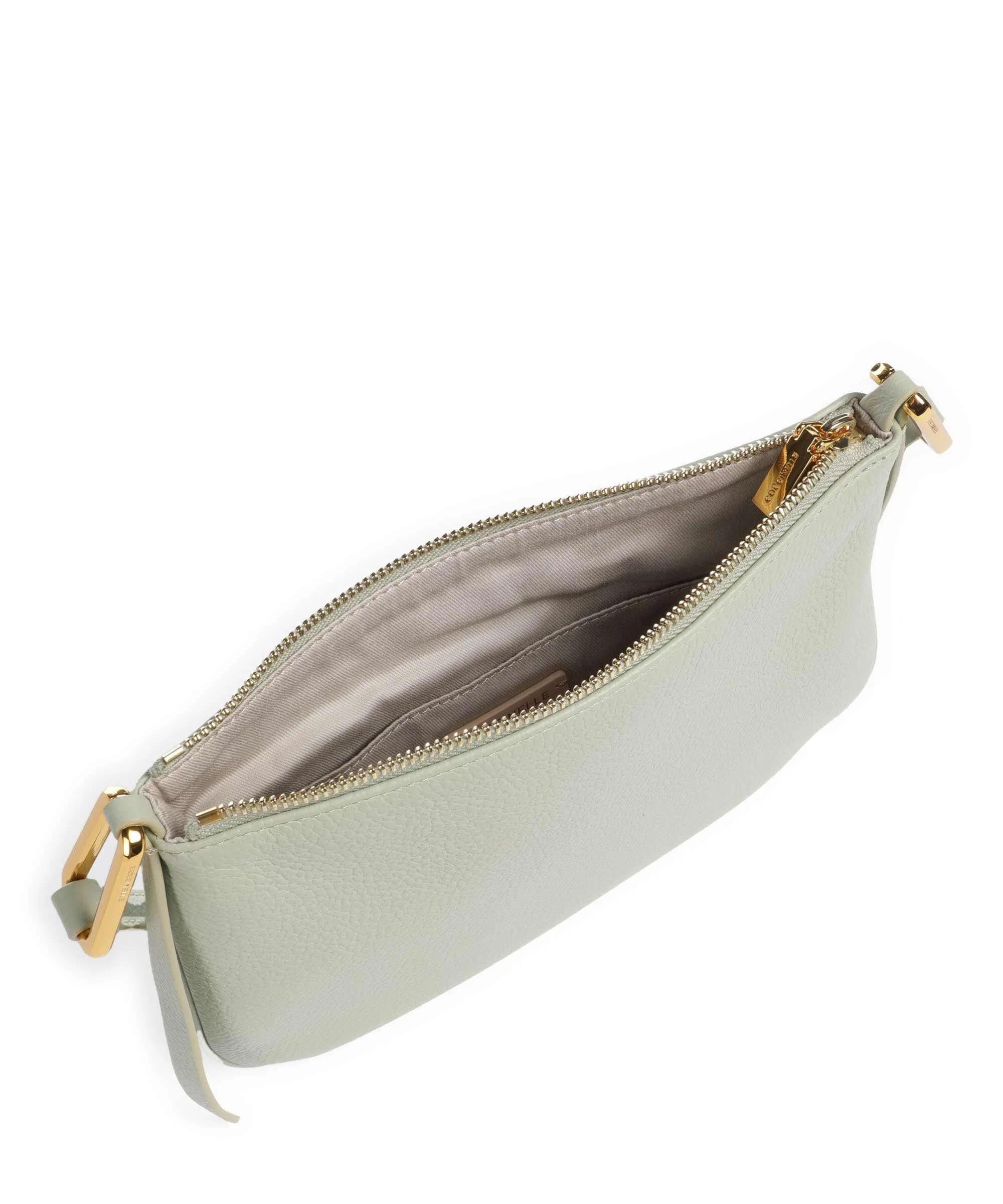  Coccinelle Magie Borsa a tracolla pelle di vacchetta grana verde menta  
