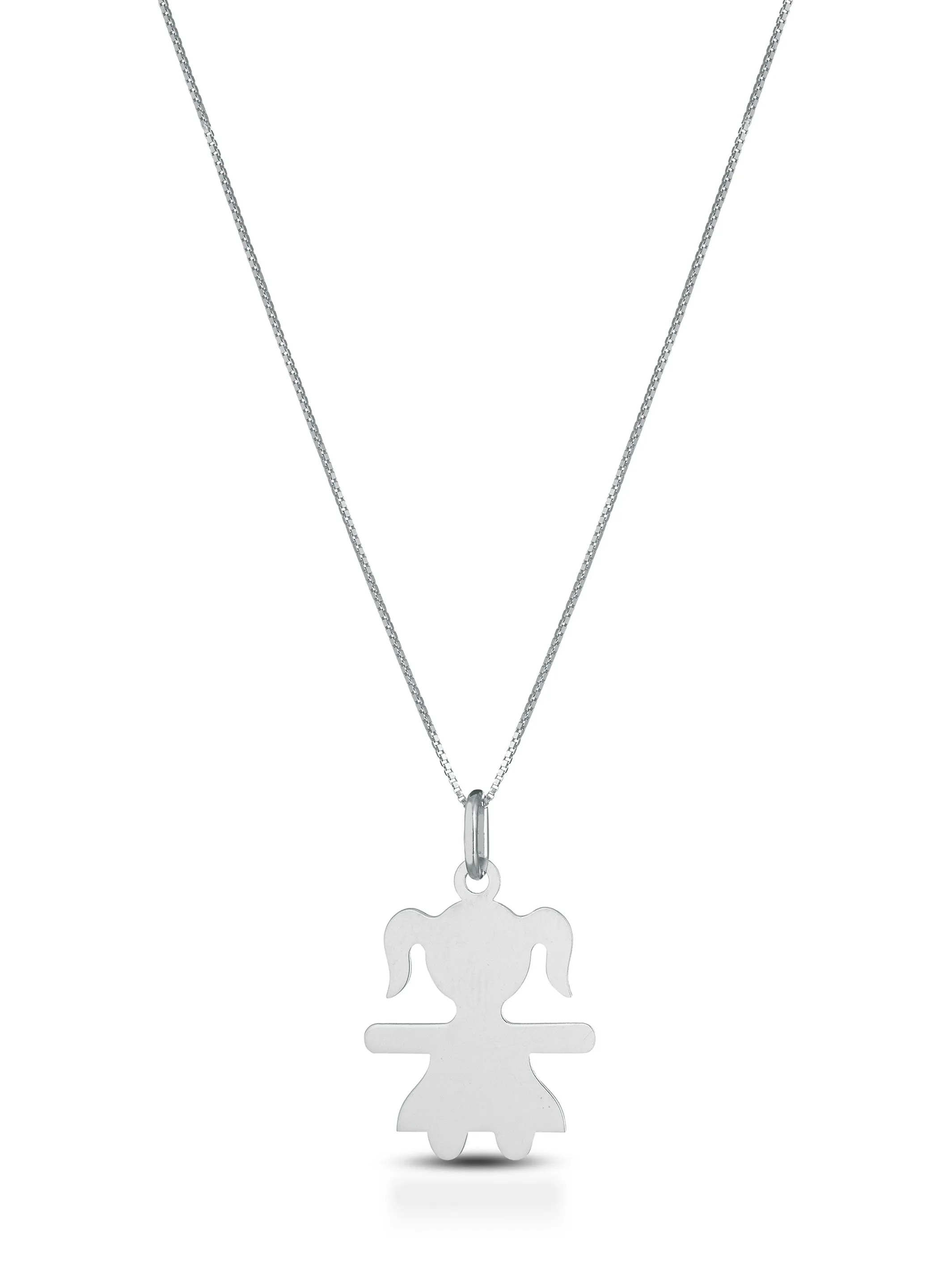 Collana con ciondolo bimba
