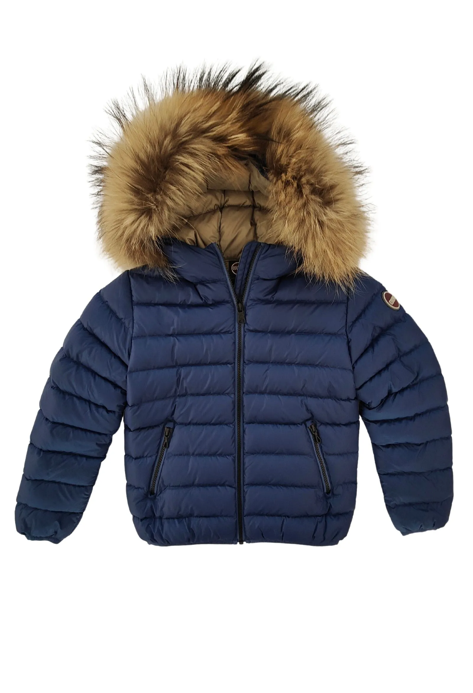 colmar kids  piumino con pelliccia