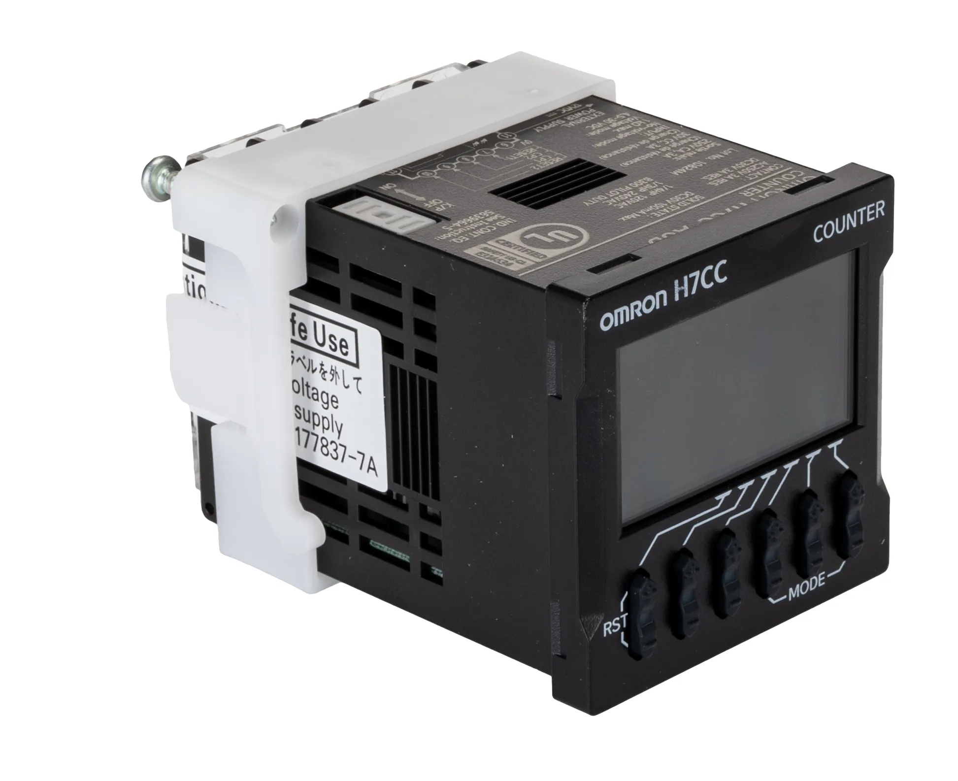 Contatore digitale Contagiri Omron, Contatore, 50 → 60Hz, display LCD 6 cifre, 24 V ac, 12 → 48 V CC