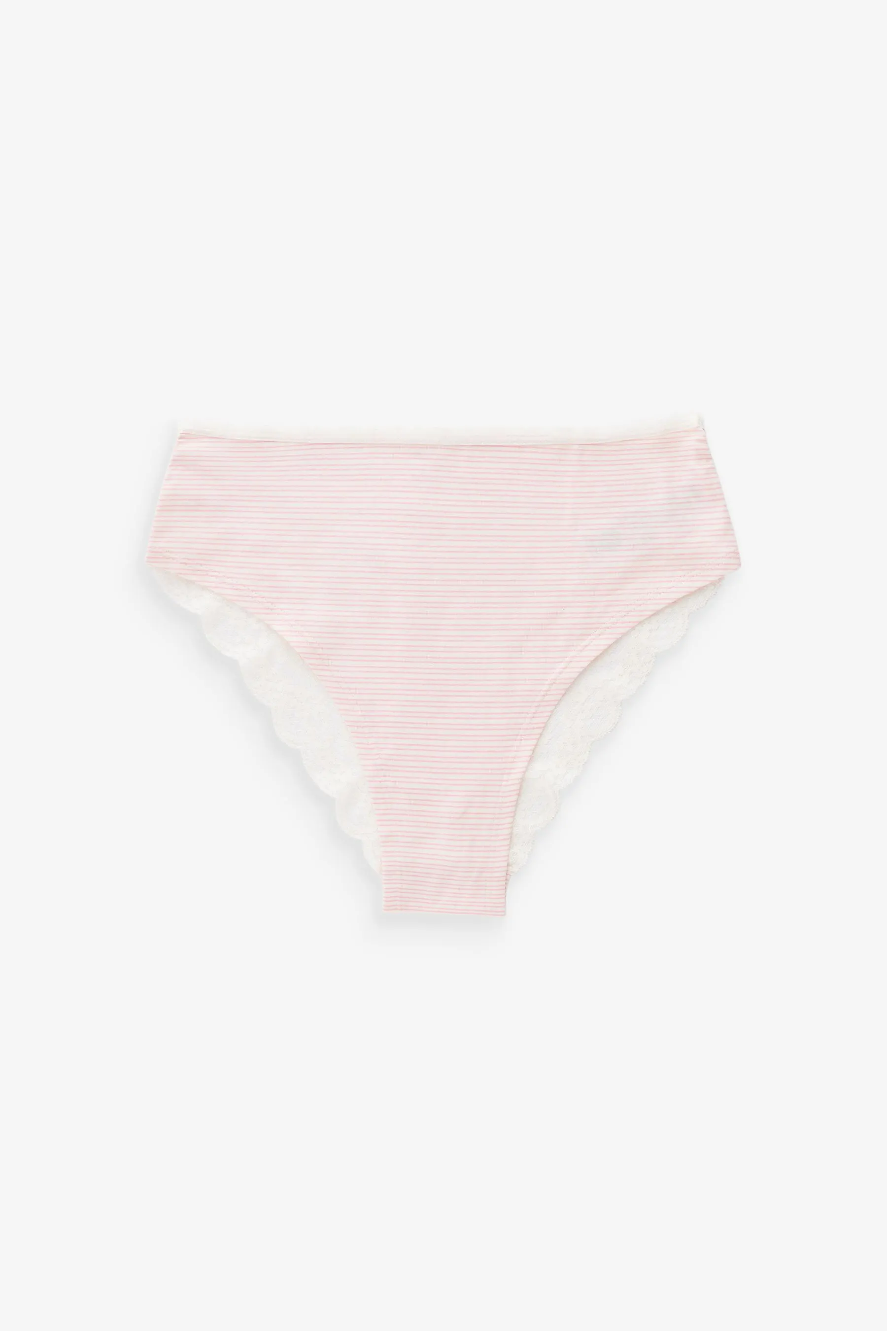 Cotone e Pizzo Slip 4 Confezione