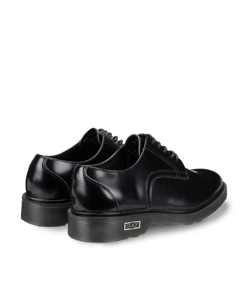 CULT OZZY 412 LOW scarpe Derby uomo casual Oxford pelle lucida