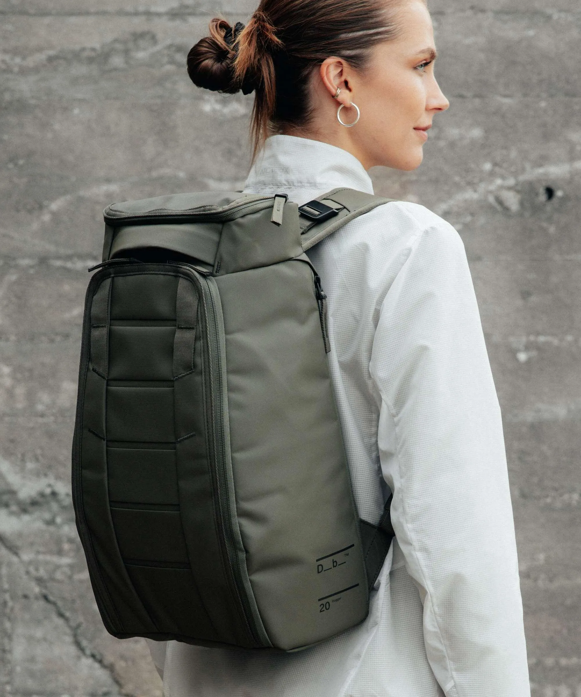  Db Hugger 20L Zaino poliestere cachi  