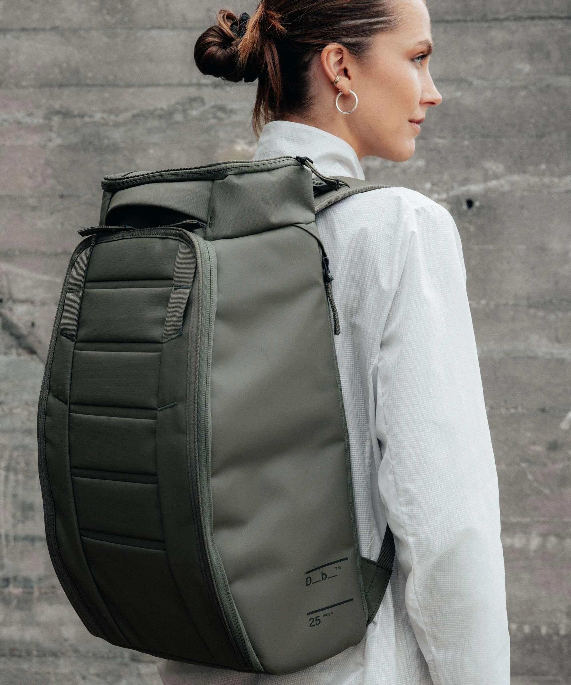  Db Hugger 25L Zaino poliestere cachi  