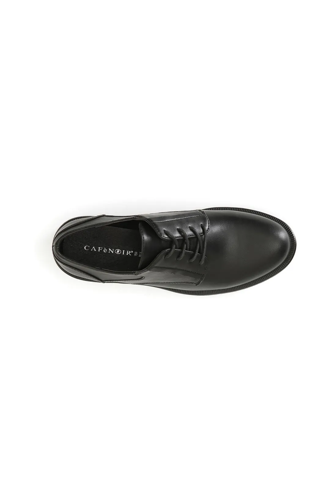 derby donna in similpelle nero