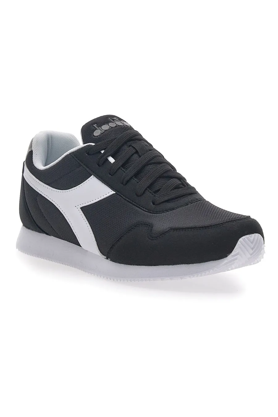   DIADORA Sneakers Nere Con Logo Bianco Diadora Simple Run