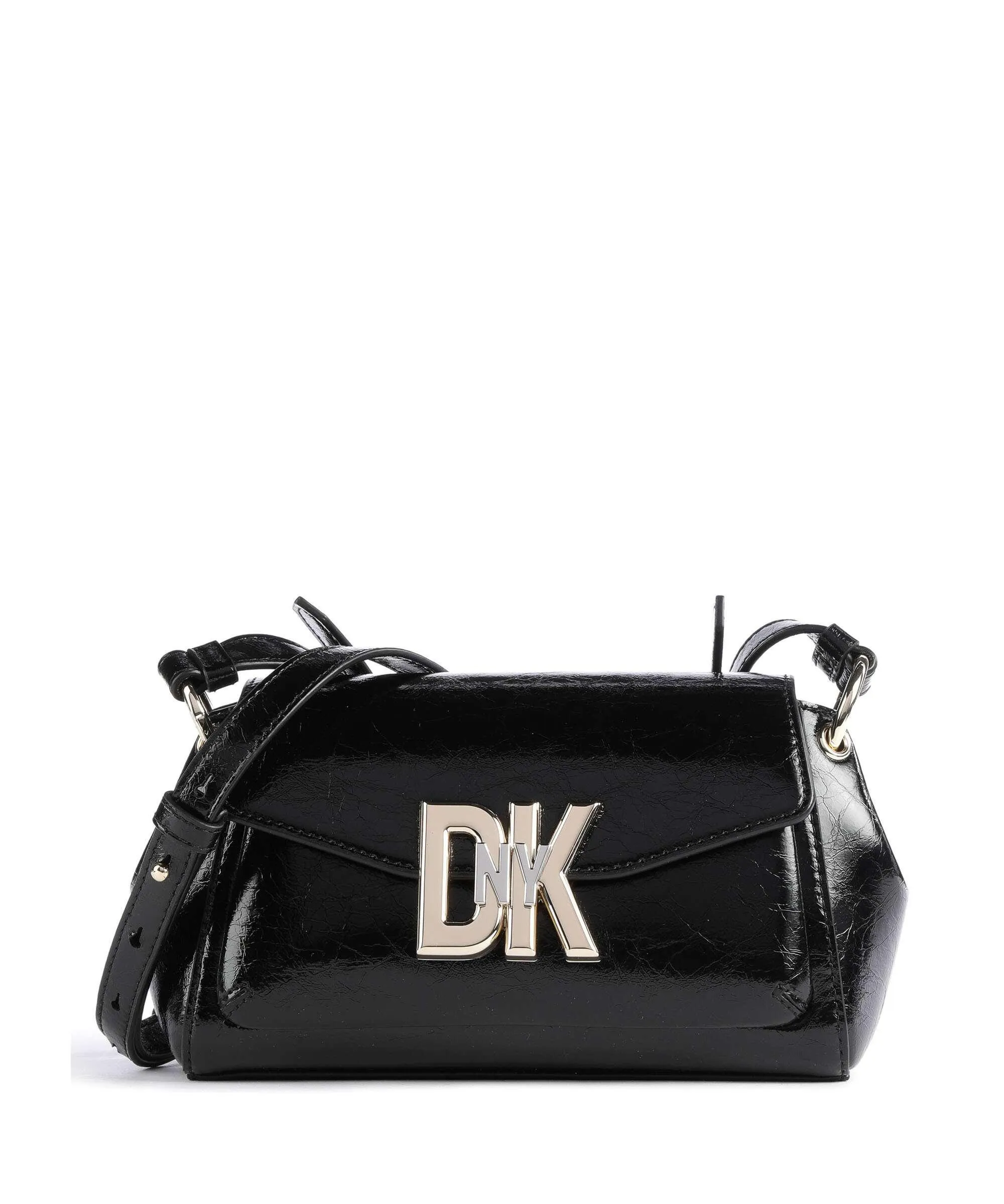  DKNY Milano Downtown Borsa a tracolla pelle bovina nero  