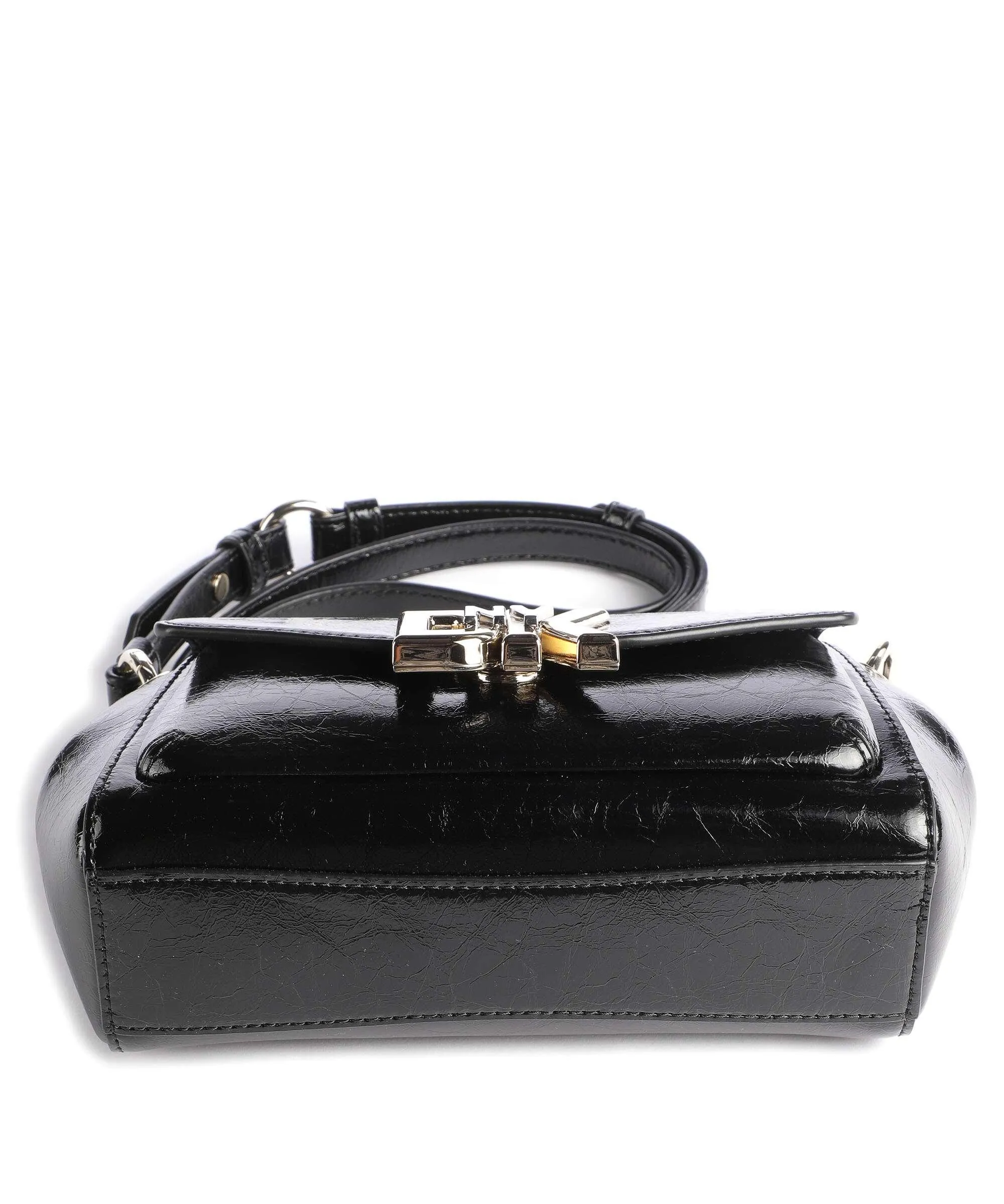 DKNY Milano Downtown Borsa a tracolla pelle bovina nero  