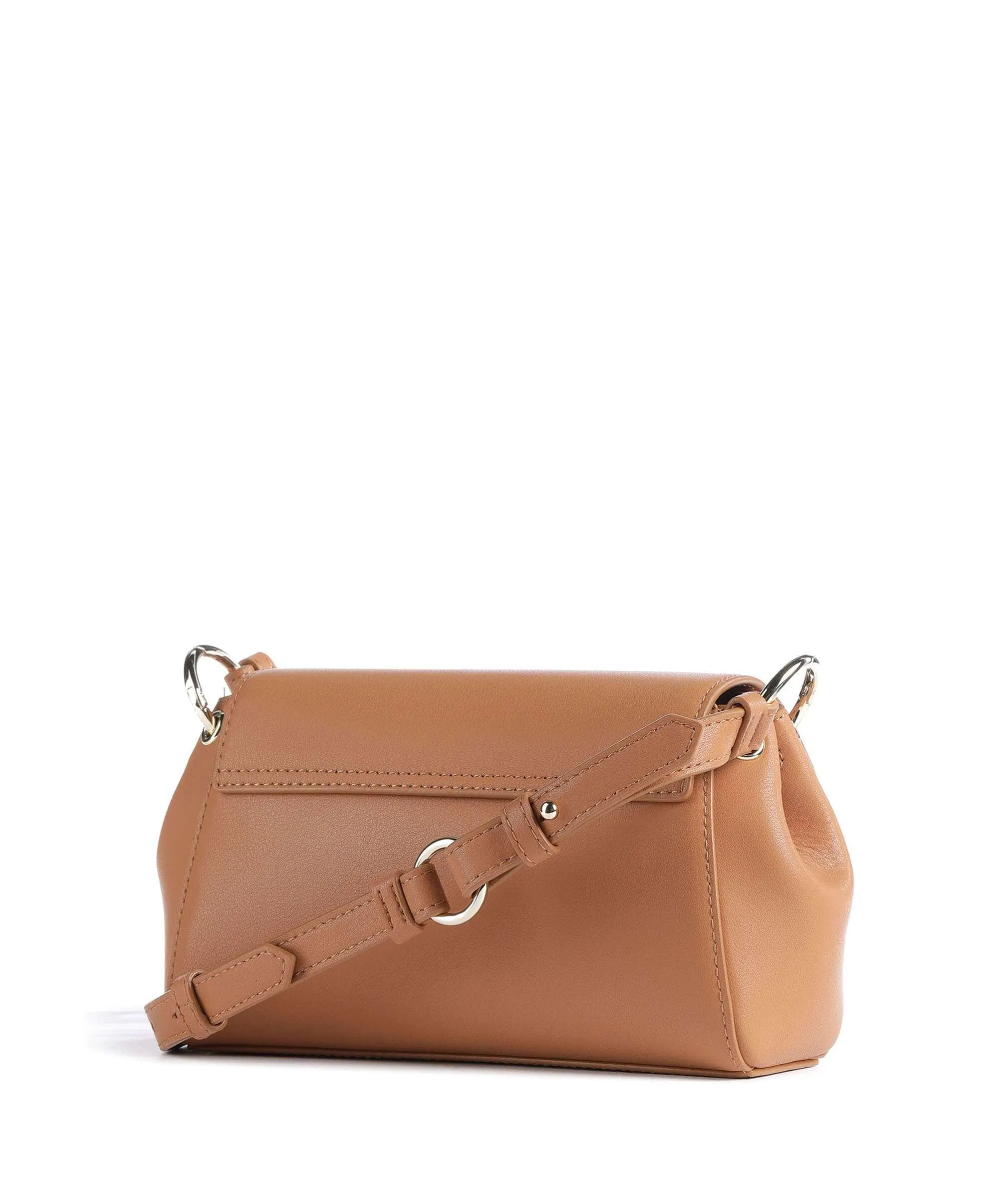  DKNY Milano Downtown Borsa a tracolla pelle di vacchetta finemente grana marrone  
