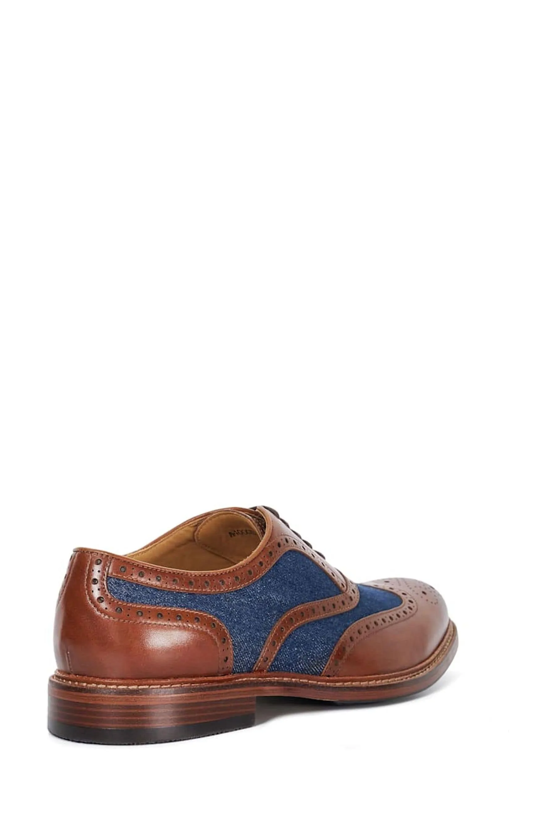 Dune London - Soar - Scarpe brogue in materiali misti