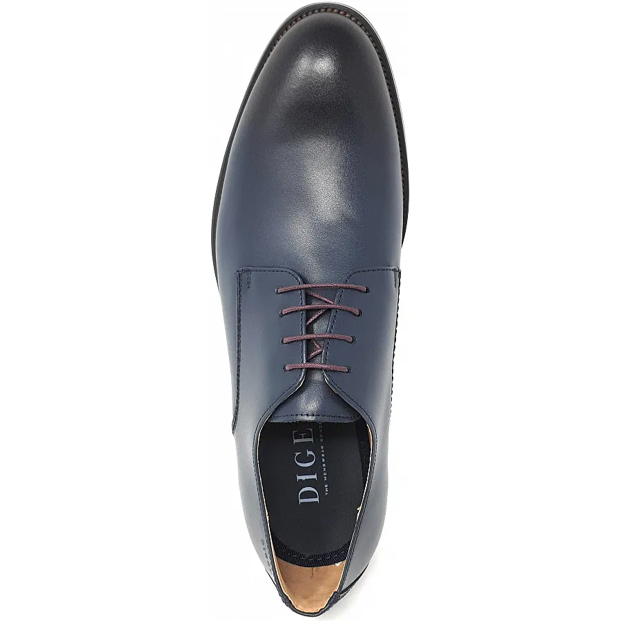 Elegant Shoe Digel model Derby in three colors