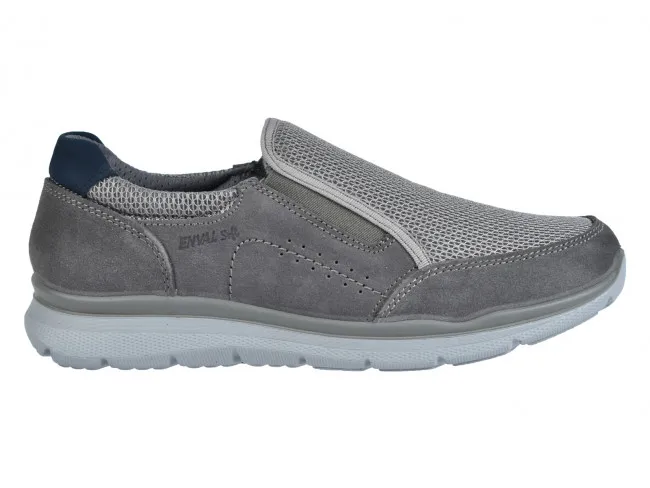 ENVAL SOFT SCARPE UOMO ESTATE 7218011  MOCASSINI ASFALTO