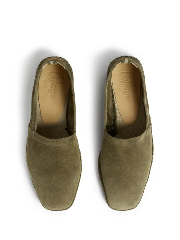 Espadrilles Pablo khaki in suede