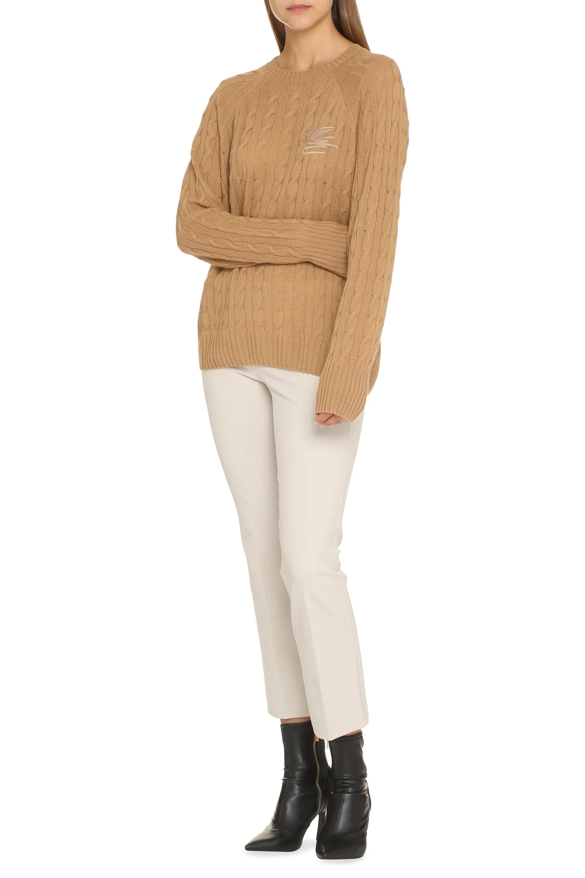 Etro Maglione girocollo in cachemire