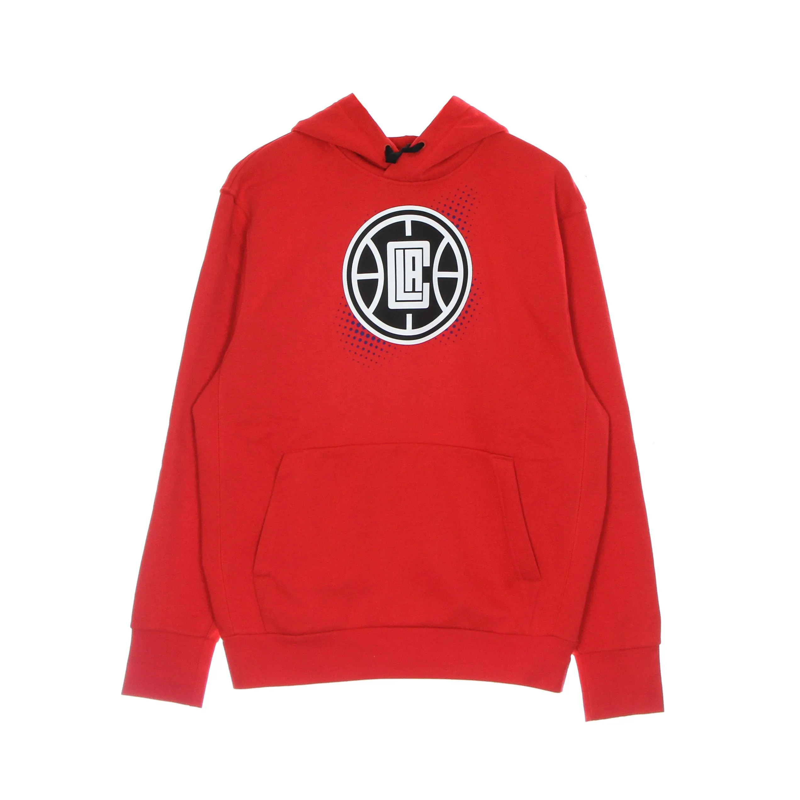 Felpa Cappuccio Uomo Nba Fleece Po Essential Hoodie Loscli University Red