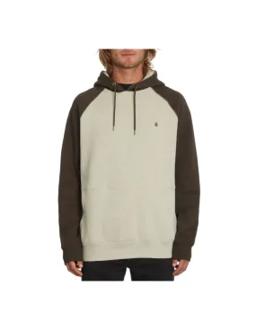 Felpa con cappuccio grigia di Volcom Homak Whitecap