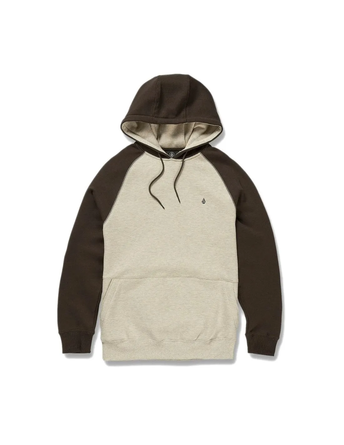 Felpa con cappuccio grigia di Volcom Homak Whitecap