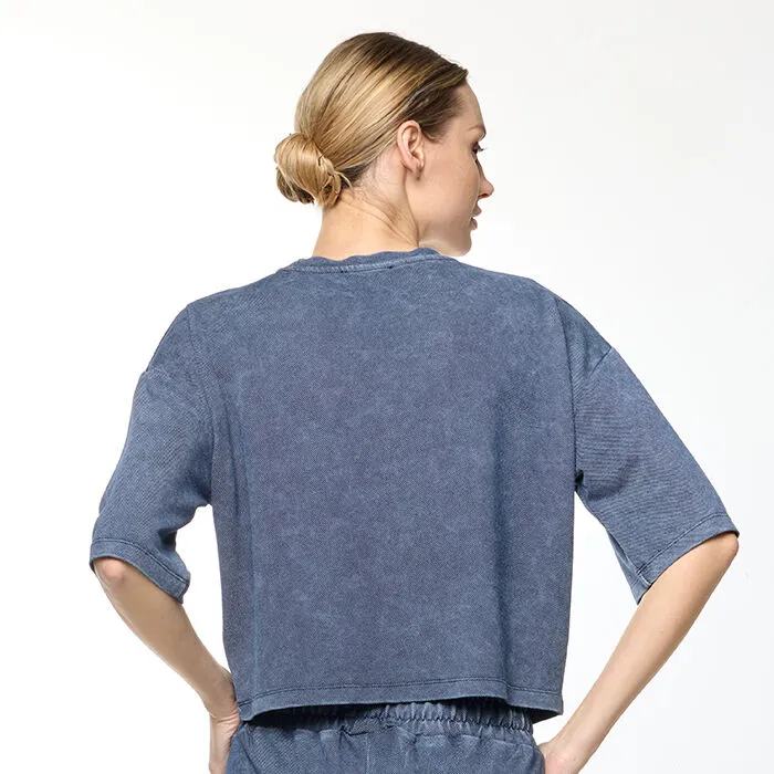 Felpa jeans in cotone