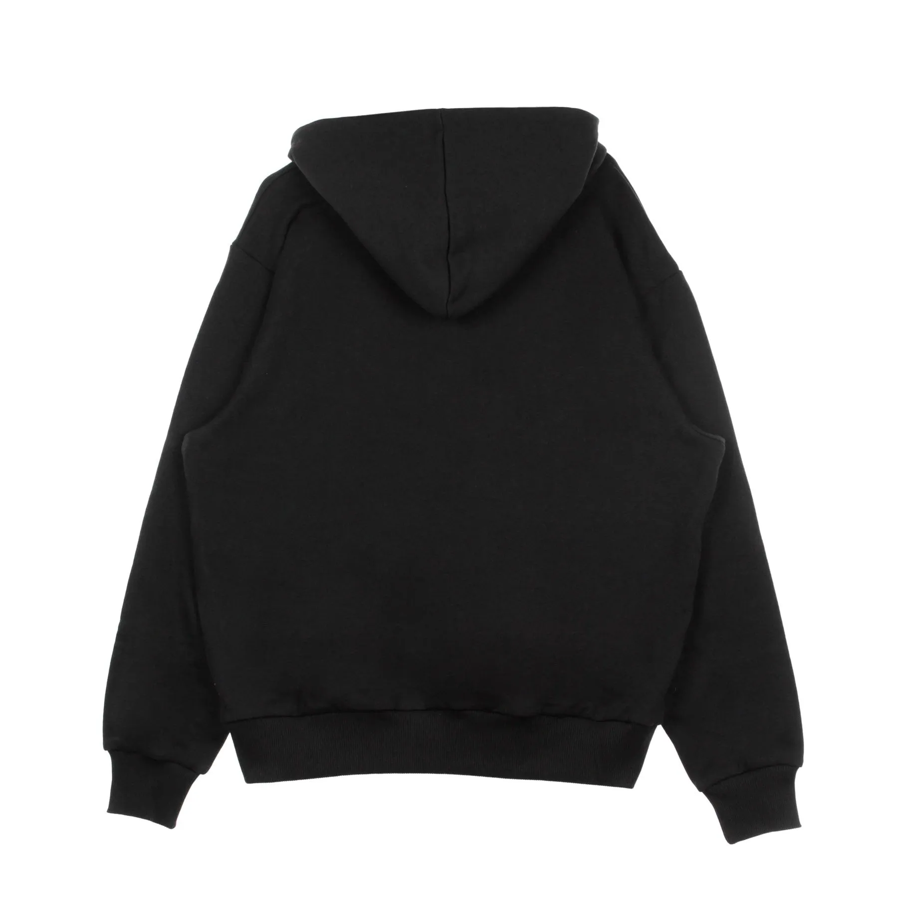 Felpa Leggera Cappuccio Uomo Red Lightning Hoodie Black/red