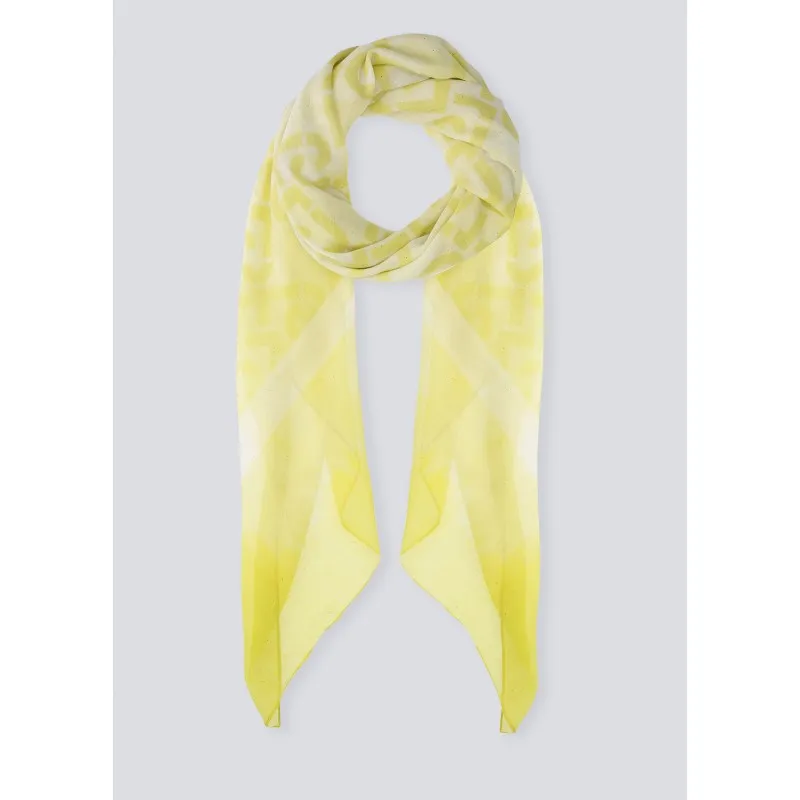Foulard con stampa logo