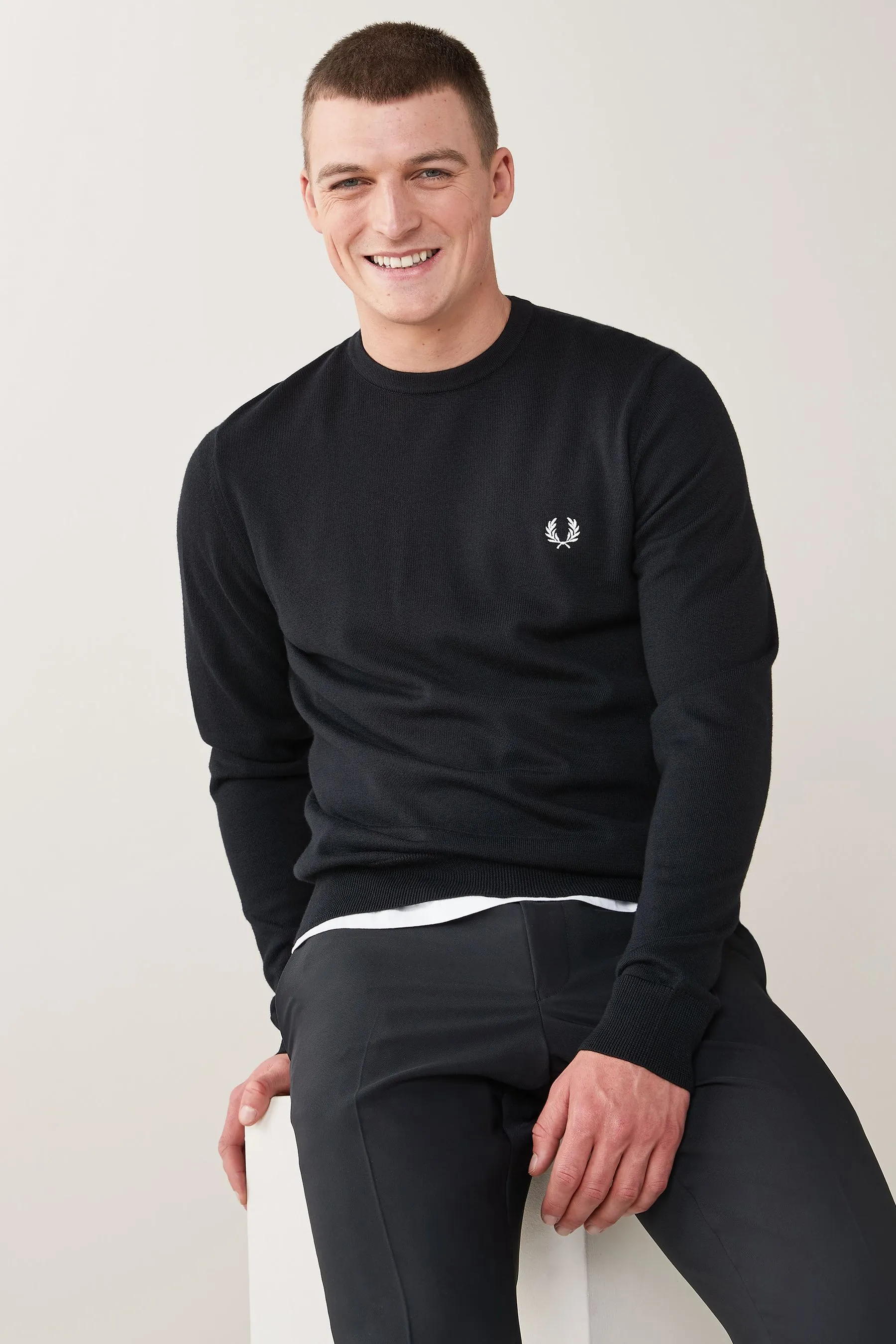 Fred Perry Classic Maglione girocollo