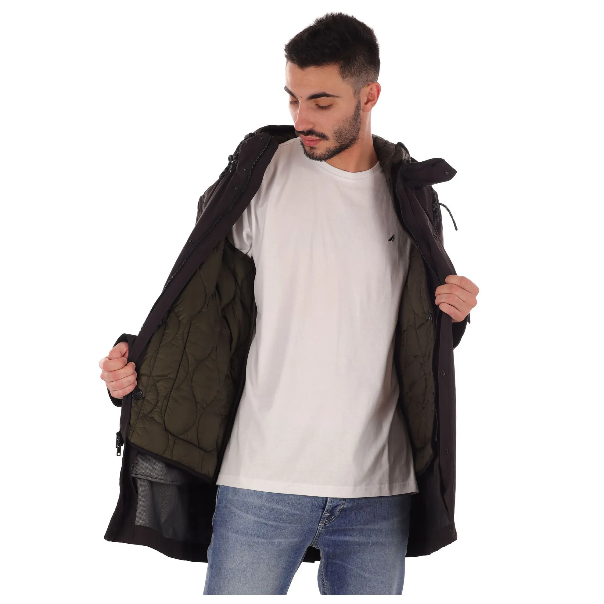 Giacca 3in1 con giacca trapuntata removibile