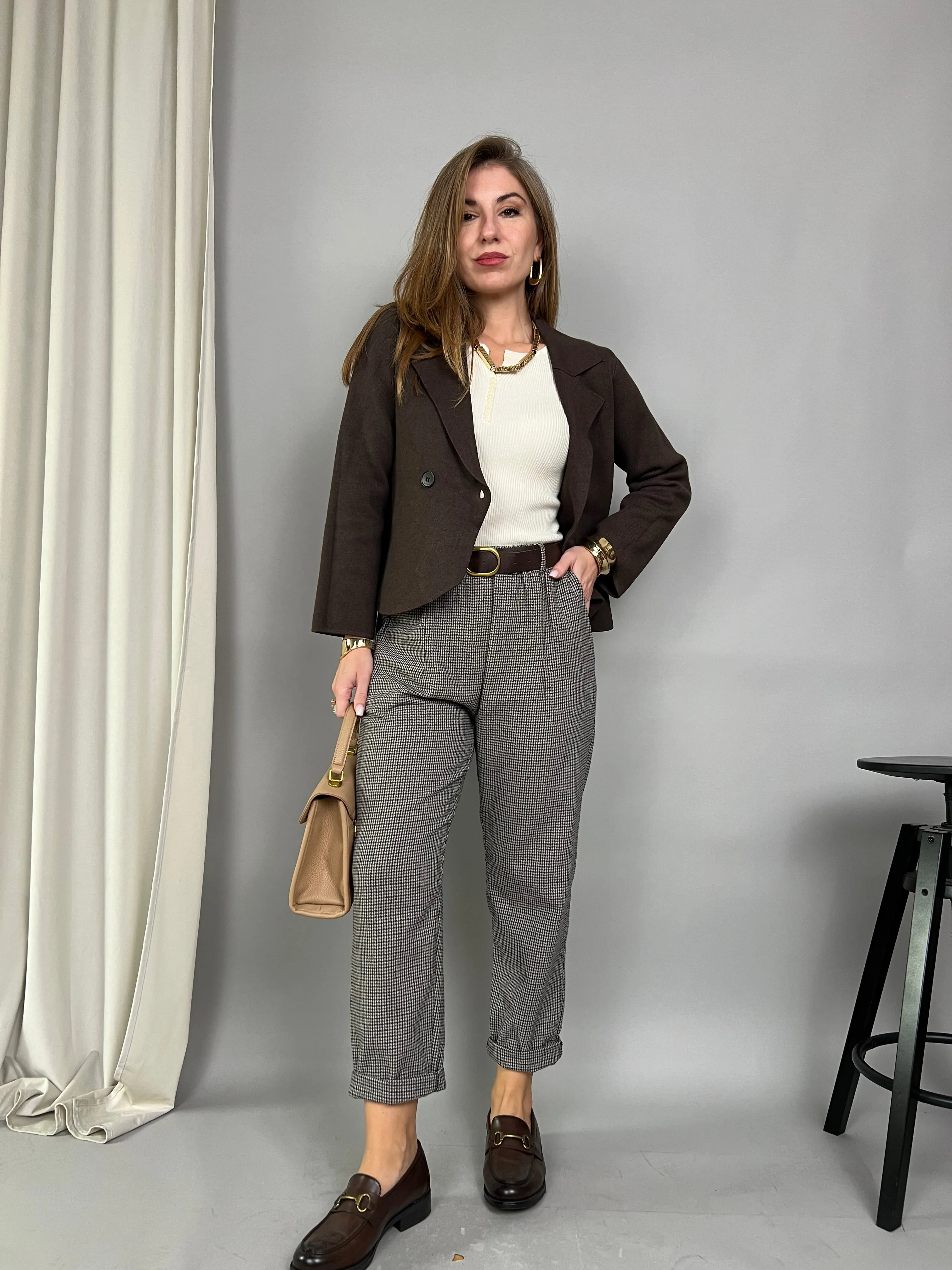 Giacca in maglia regular