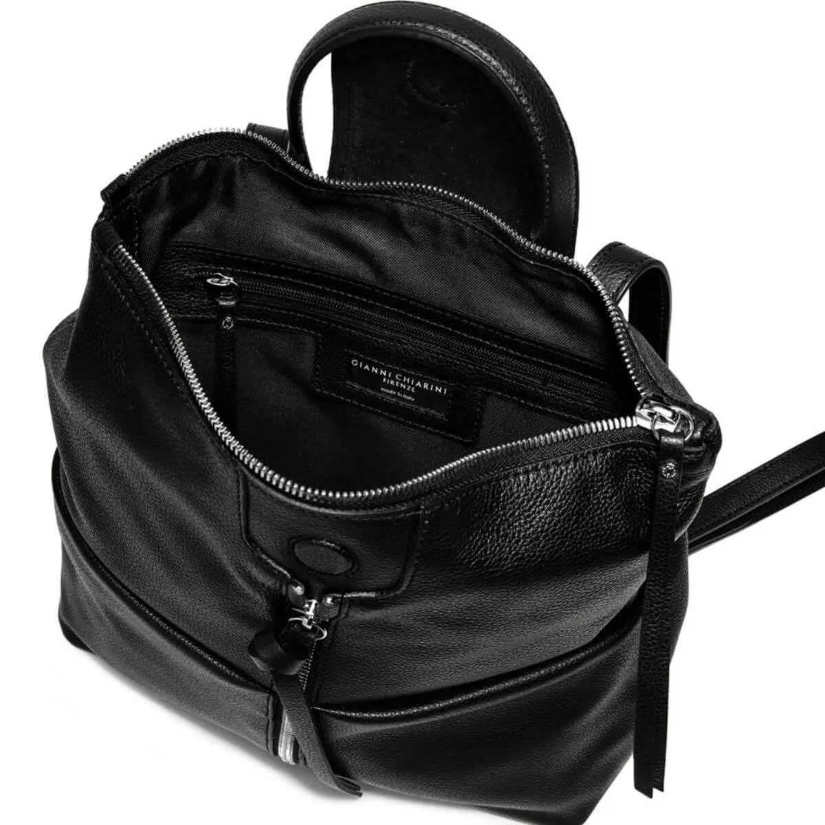 GIANNI CHIARINI ZAINO ZN7040 GIADA NERO  