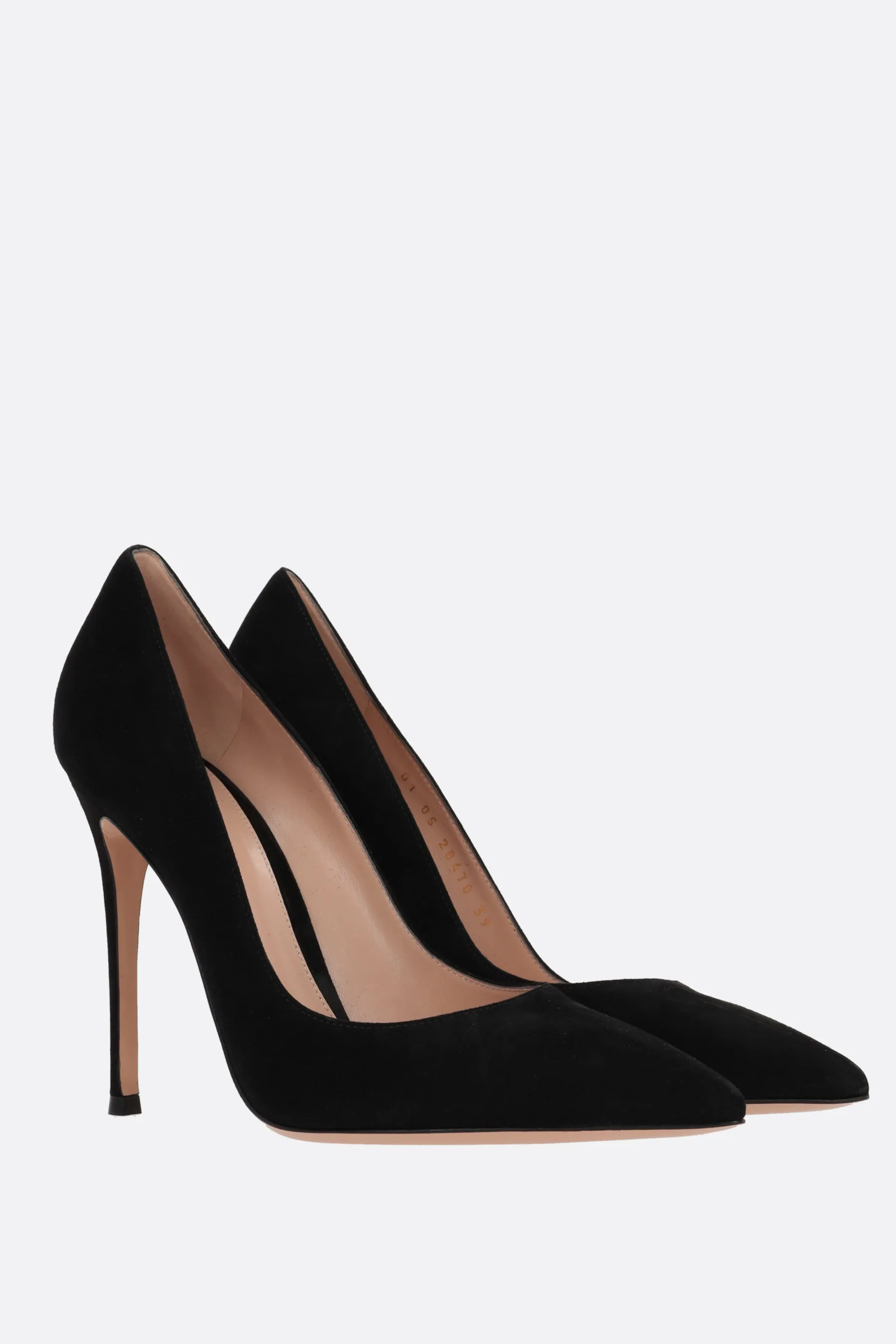  GIANVITO ROSSI décolleté Gianvito in suede 