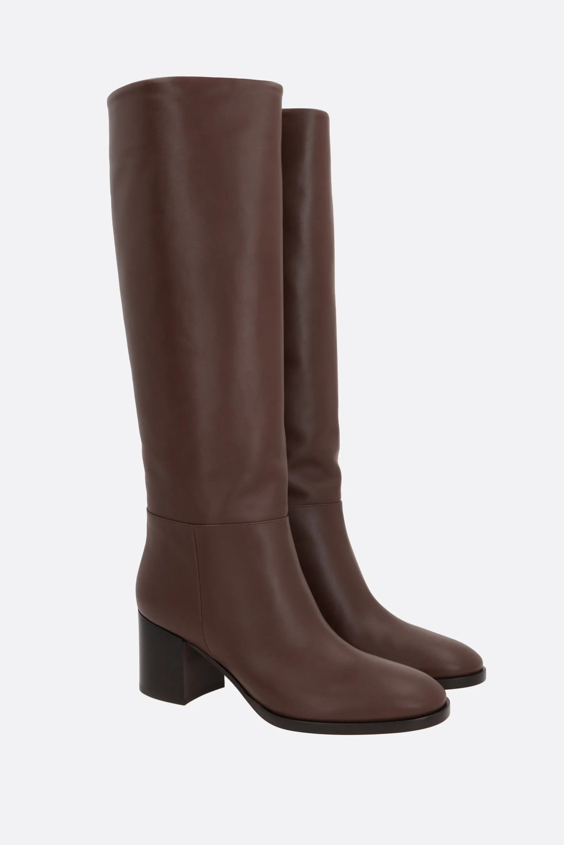  GIANVITO ROSSI stivale Santiago in pelle liscia 