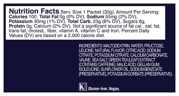 GU Energy Gel Gusto Tre Frutti Rossi