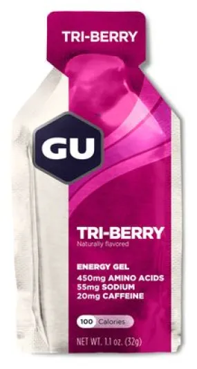 GU Energy Gel Gusto Tre Frutti Rossi