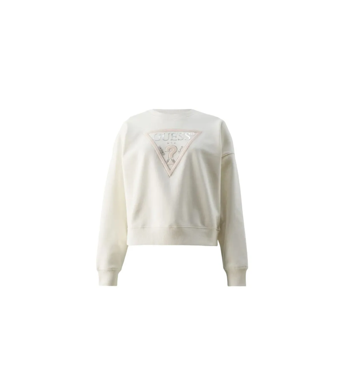 Guess Donna Felpa A Girocollo  Pony Hair