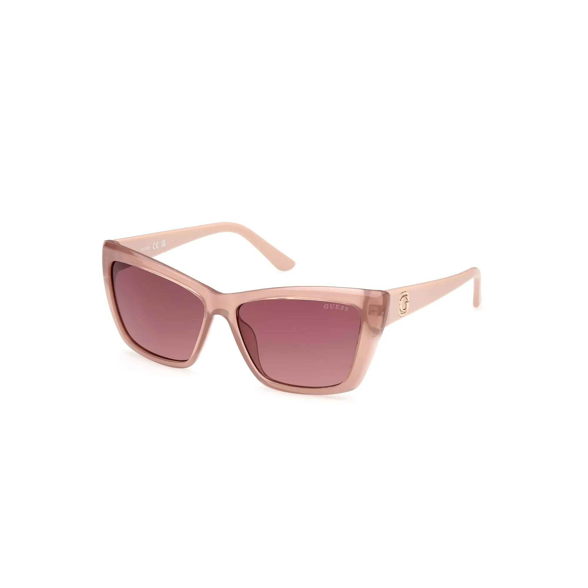   Guess GU 00098 - 57F Beige Lucido | Occhiale Da Sole Donna 