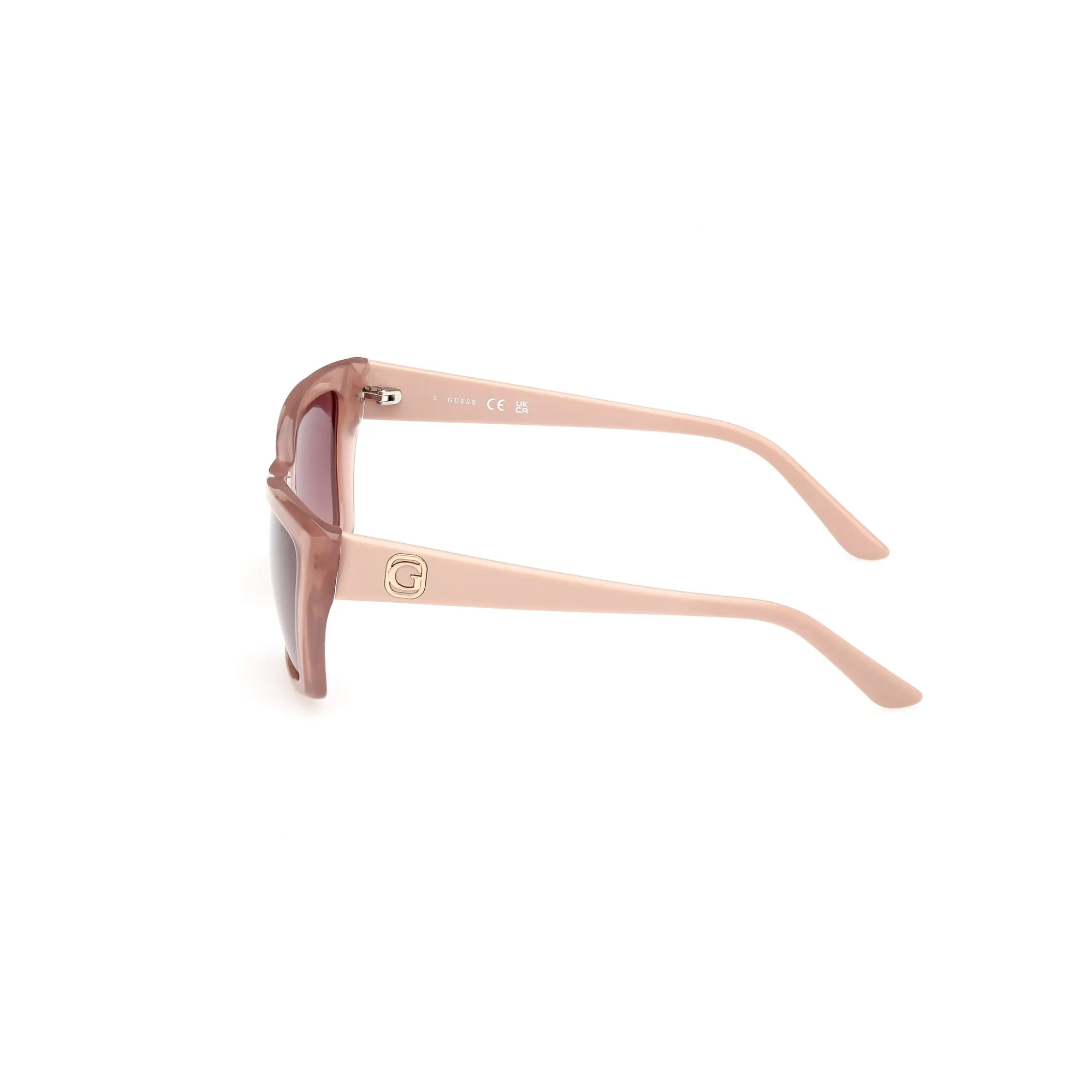   Guess GU 00098 - 57F Beige Lucido | Occhiale Da Sole Donna 