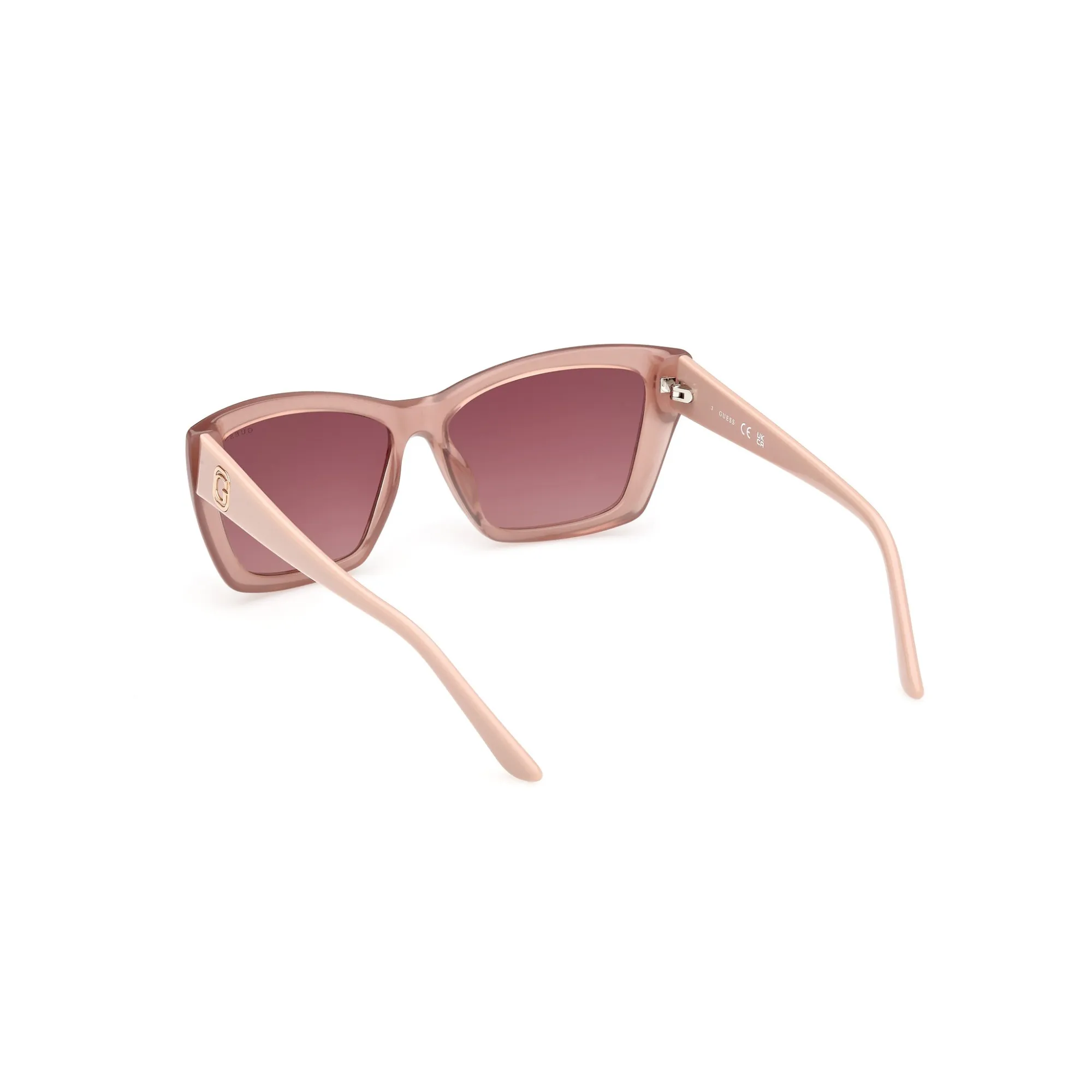  Guess GU 00098 - 57F Beige Lucido | Occhiale Da Sole Donna 