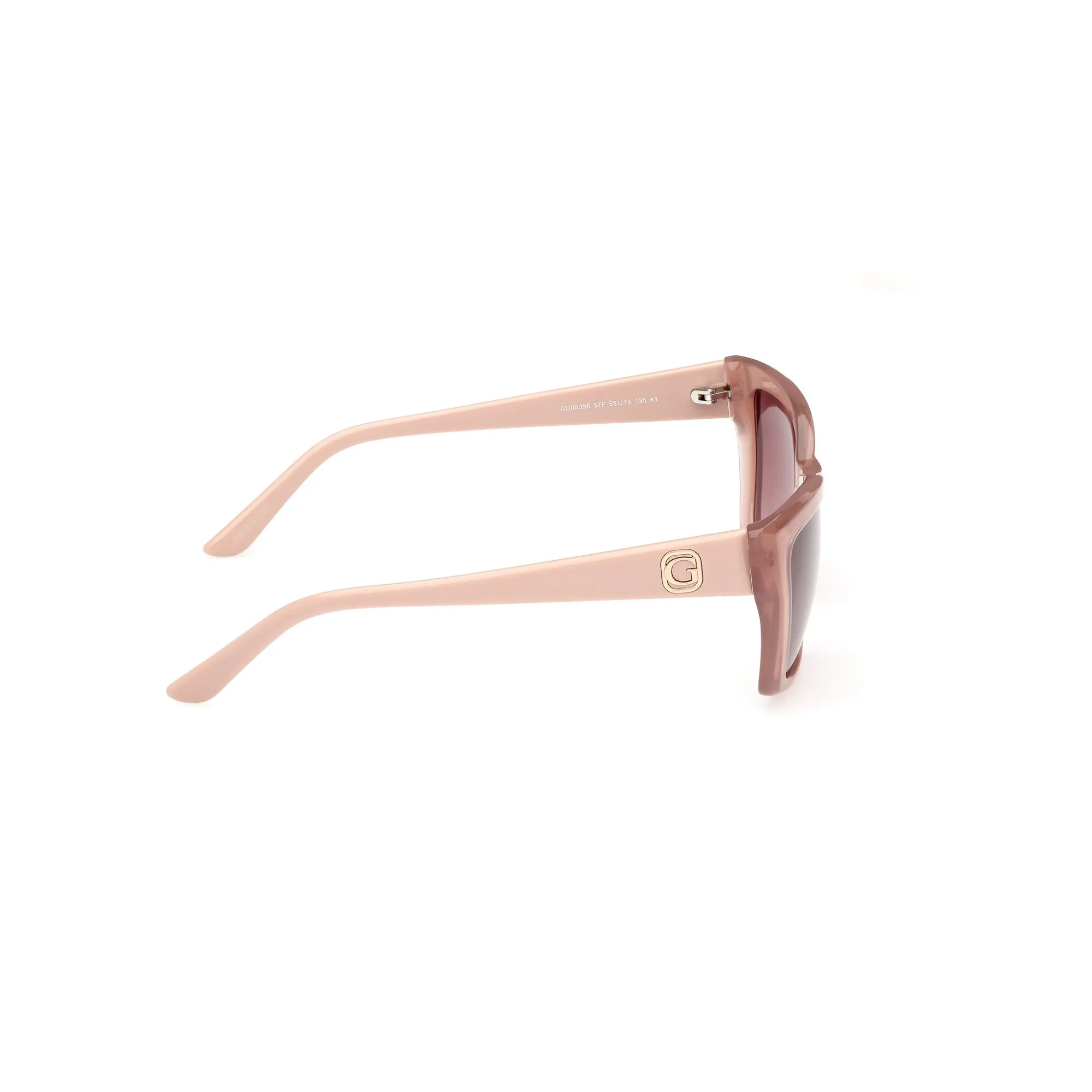   Guess GU 00098 - 57F Beige Lucido | Occhiale Da Sole Donna 