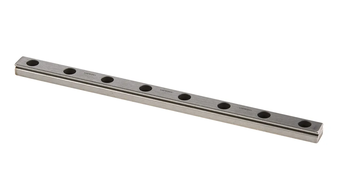 Guida lineare RS PRO, guida da 155mm x 9mm, in X65Cr13 - Acciaio inossidabile