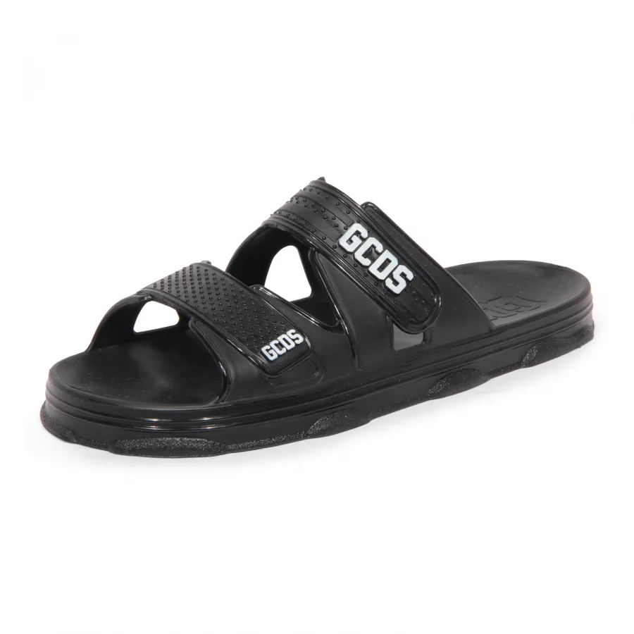 I1501 ciabatta uomo GCDS man gum slippers black