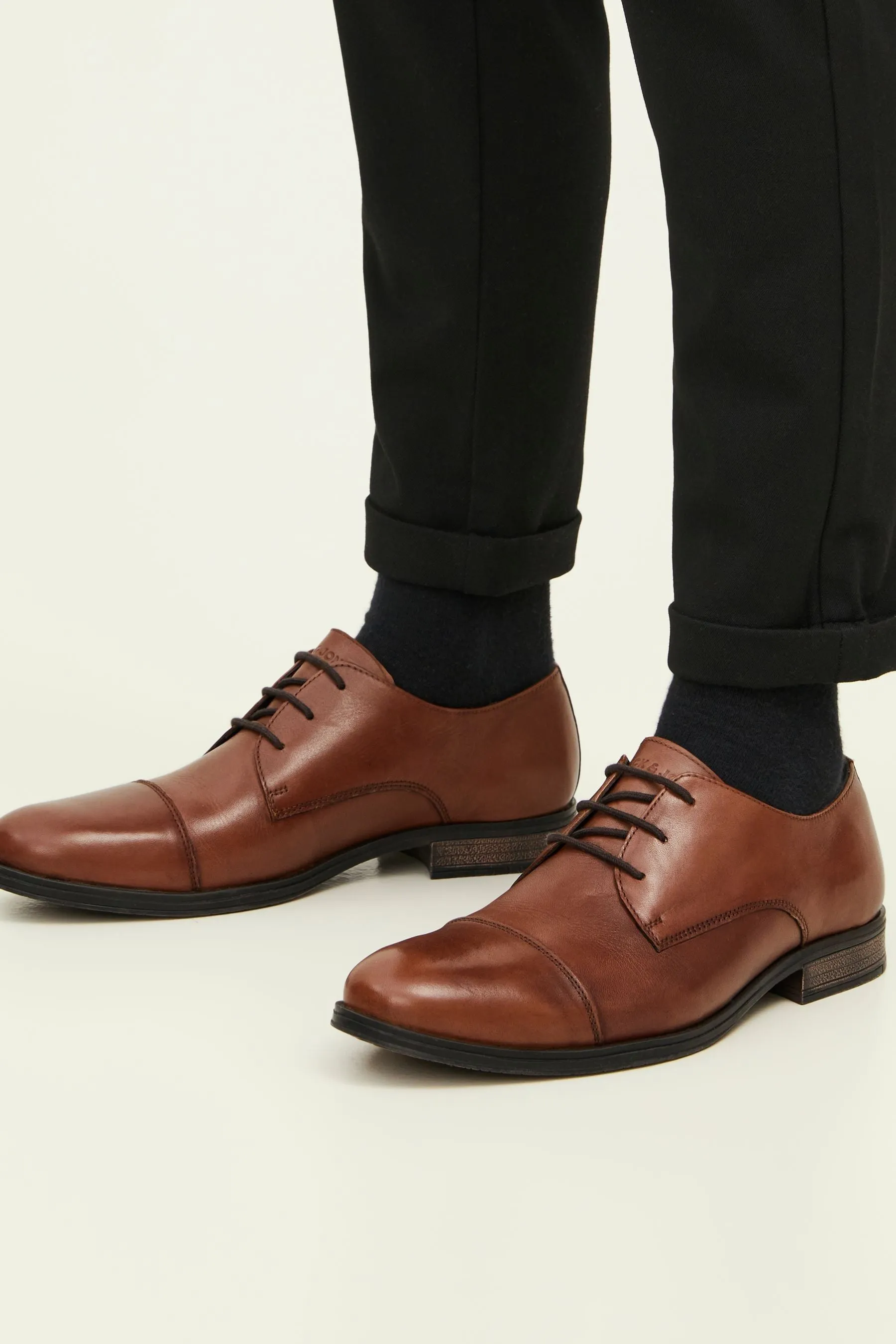 JACK & JONES - Scarpe brogue Pizzo pelle