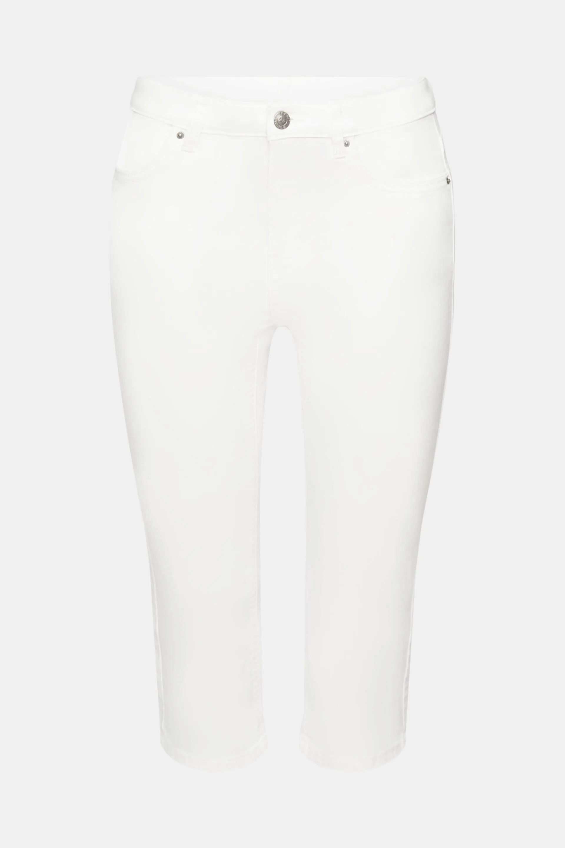 Jeans Capri a vita media