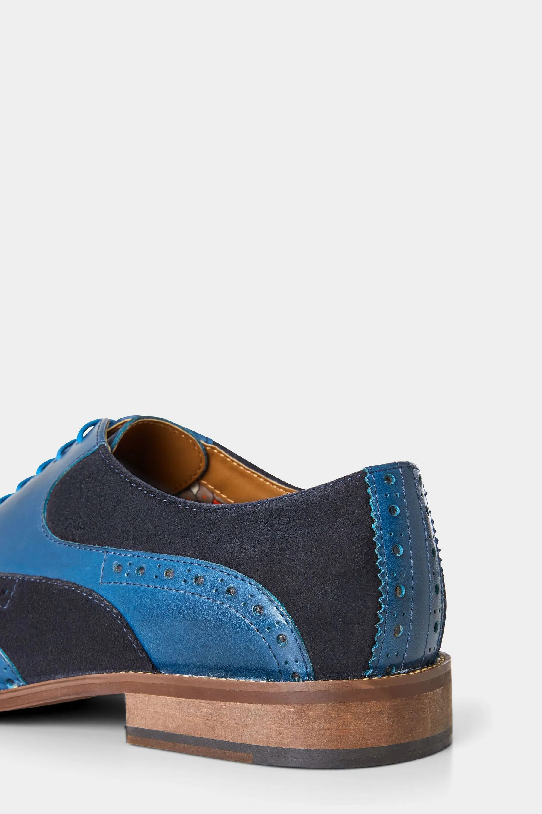 Joe Browns - Scarpe brogue in pelle scamosciata