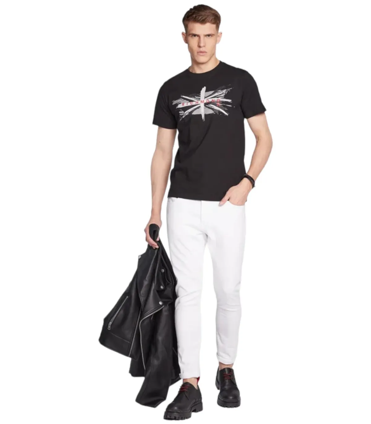 John Richmond Uomo T-Shirt Manica Corta  Donovan