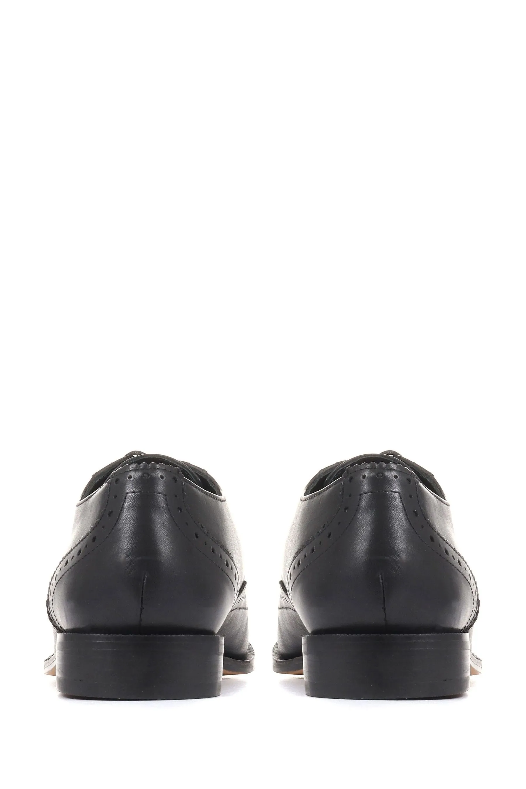 Jones Bootmaker - Lidia - Nero - Scarpe brogue in pelle