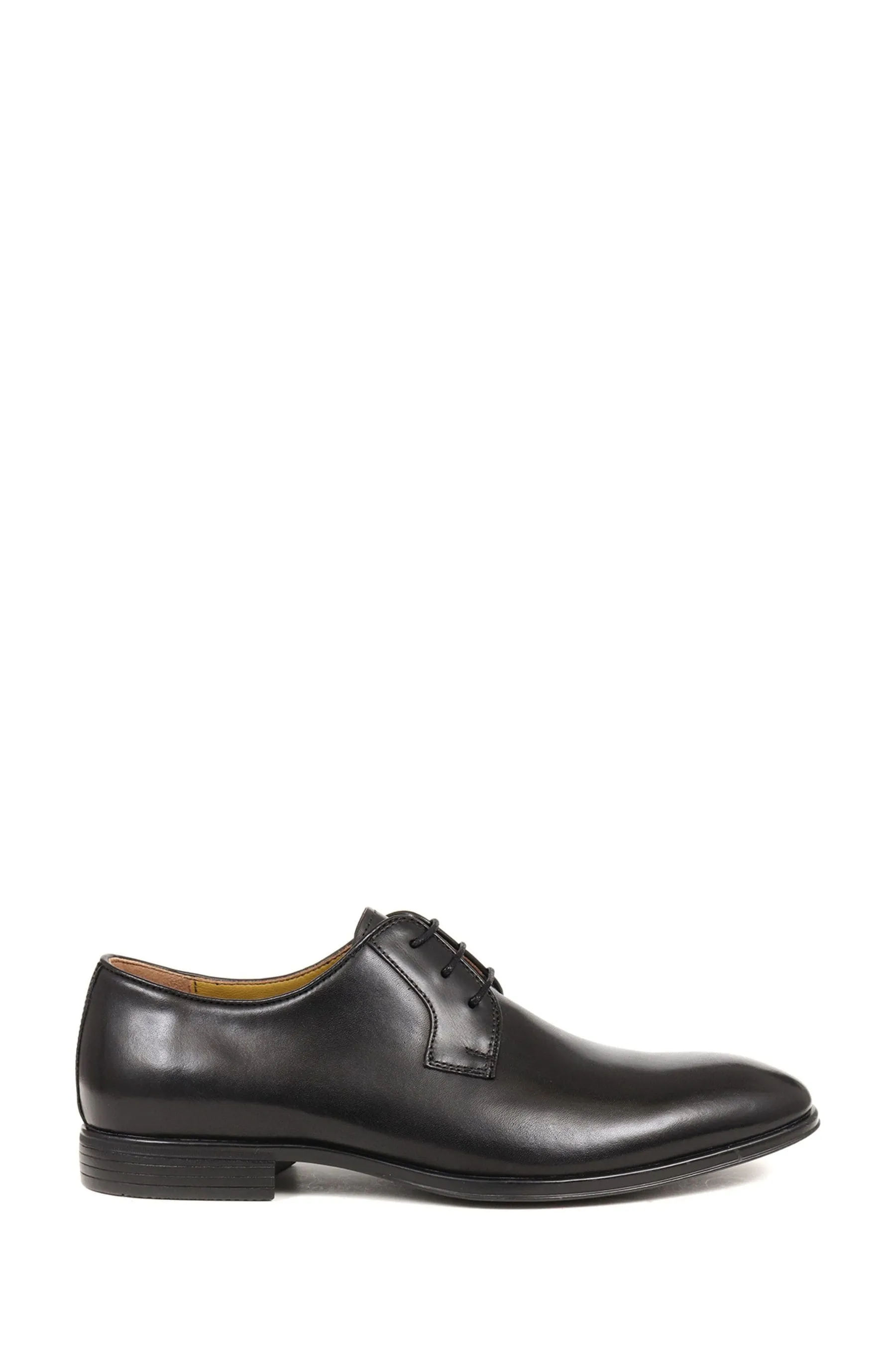 Jones Bootmaker - Manchester - Nero Derby in pelle - Scarpe