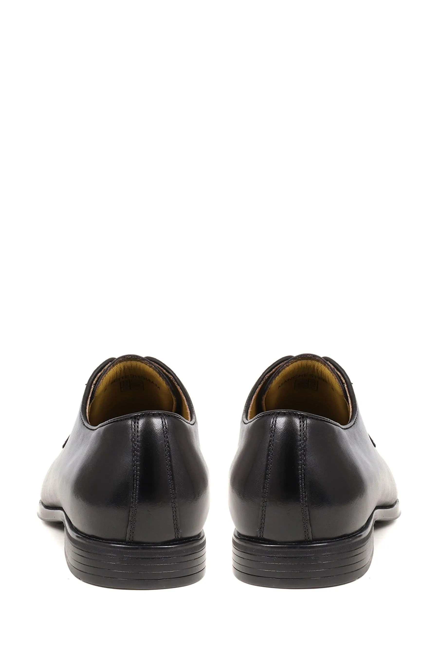 Jones Bootmaker - Manchester - Nero Derby in pelle - Scarpe