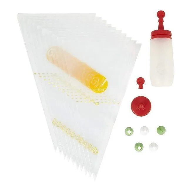 Kit per la decorazione di dolci - Wilton - 18 unità